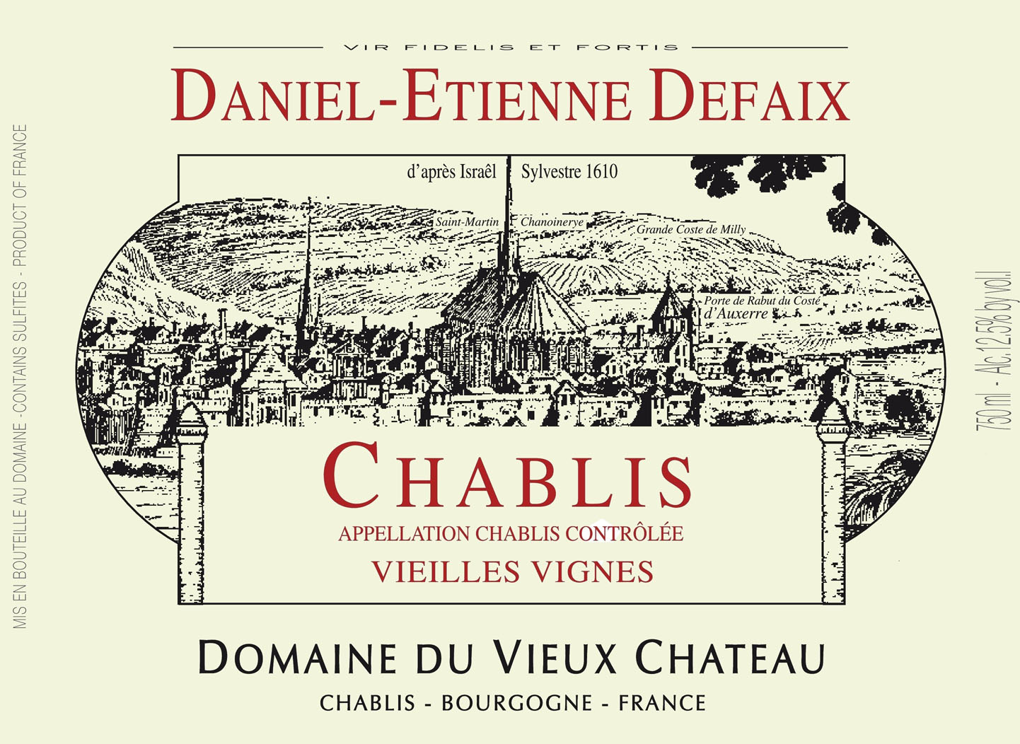 Chablis Vieilles Vignes | Daniel-Etienne Defaix | Burgundy